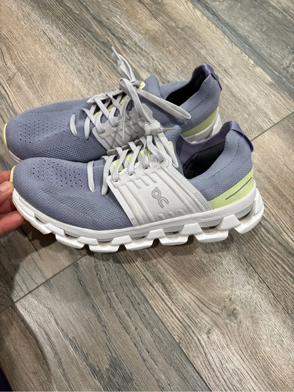 On Running Women's Sneakers in Light Lavender and White